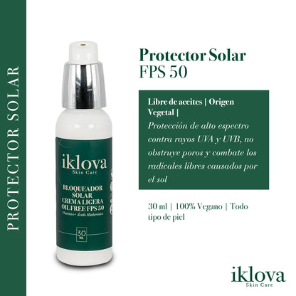 Protector Solar FPS 50 Libre de Aceites
