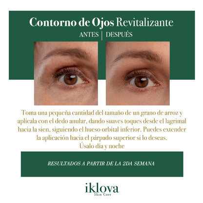 Contorno de ojos revitalizante