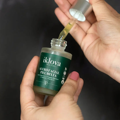 Sérum Piel Mixta (Matcha, Ácido Hialurónico, Árbol de Té)