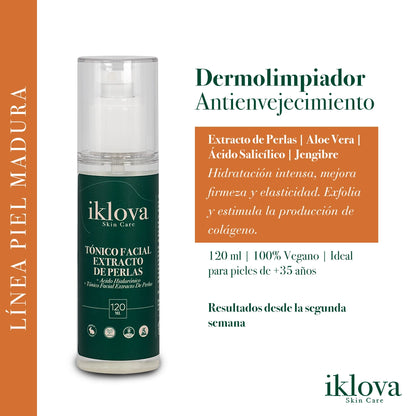 Dermolimpiador Ácido Hialurónico + Extracto de Perlas