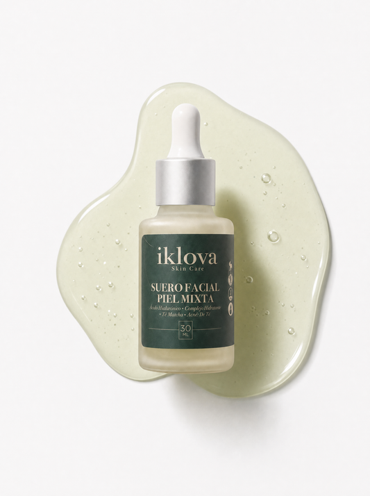 Sérum Piel Mixta (Matcha, Ácido Hialurónico, Árbol de Té)