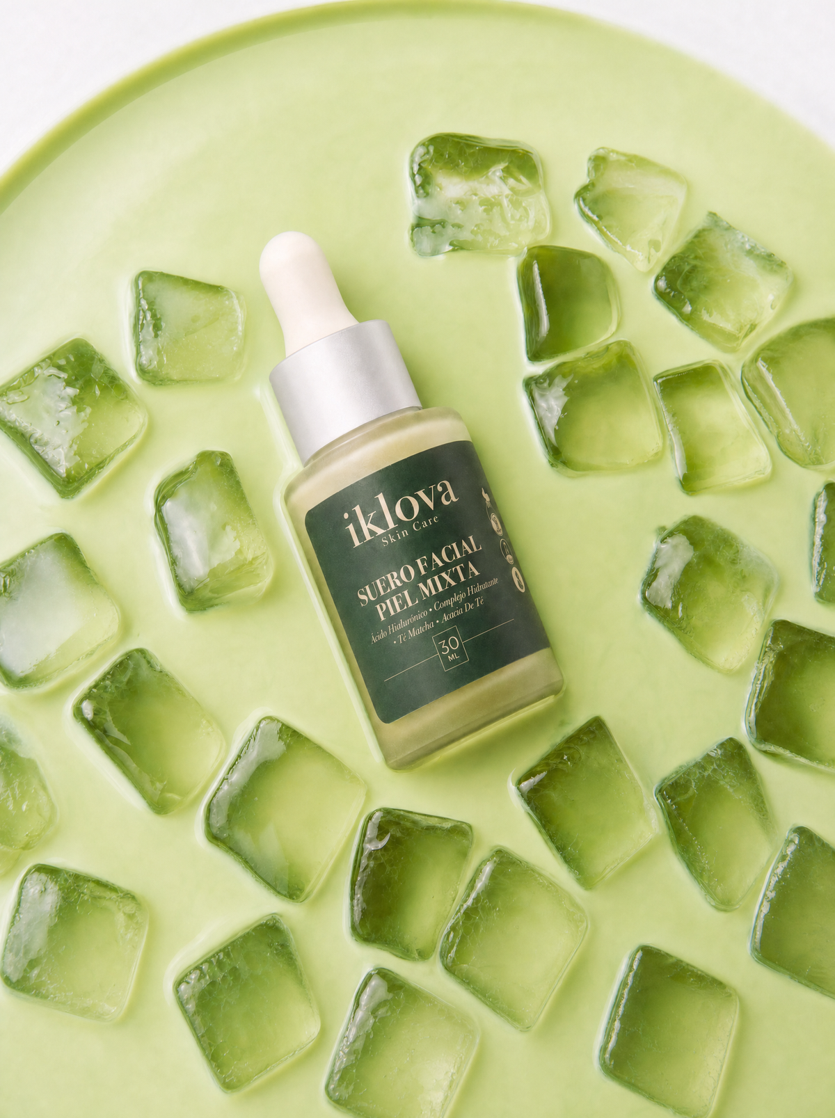 Sérum Piel Mixta (Matcha, Ácido Hialurónico, Árbol de Té)