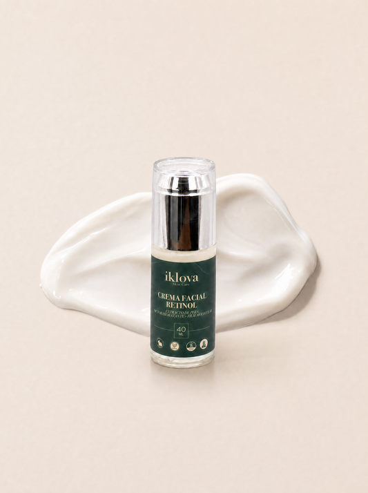 Crema Facial Extracto de Perlas, Bio Retinol y Colágeno